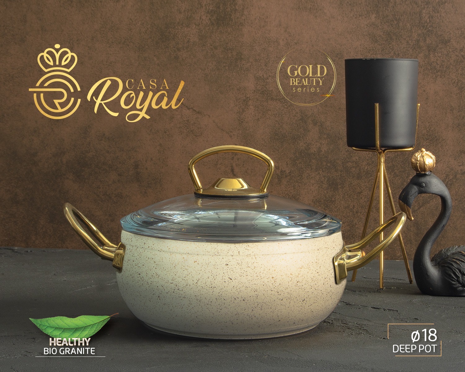 Casa Royal Gold Beauty Series. Ivory Color - Image 2