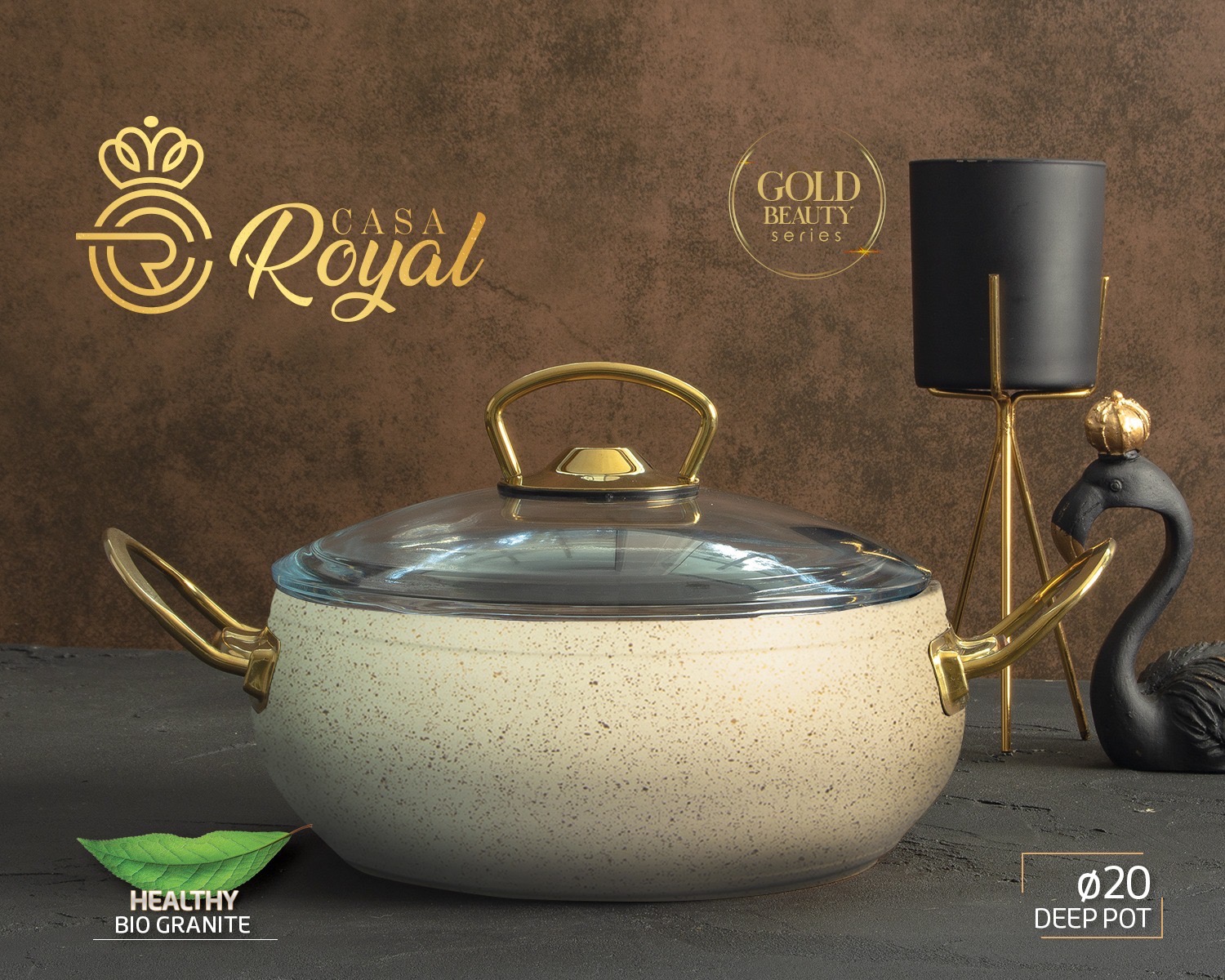 Casa Royal Gold Beauty Series. Ivory Color - Image 3